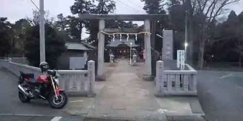 岩井八坂神社の鳥居