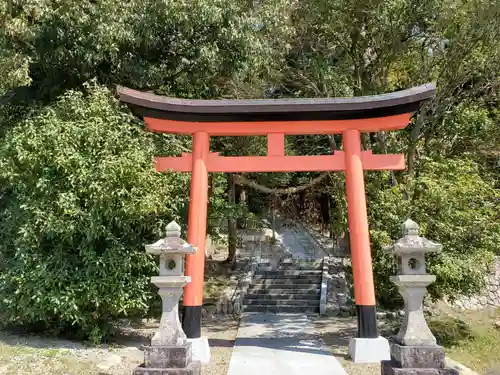 平田稲荷神社の鳥居