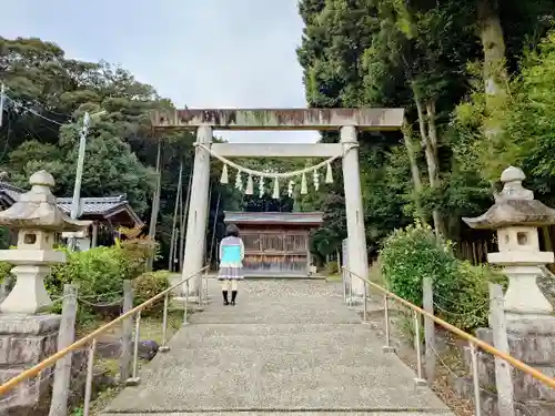 五社神社の鳥居