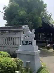 室原神社の狛犬