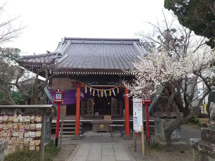 龍ケ崎八坂神社の本殿・本堂