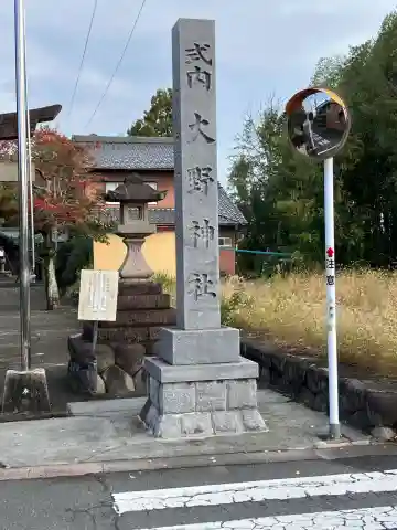 大野神社(浅井町大野)(愛知県)