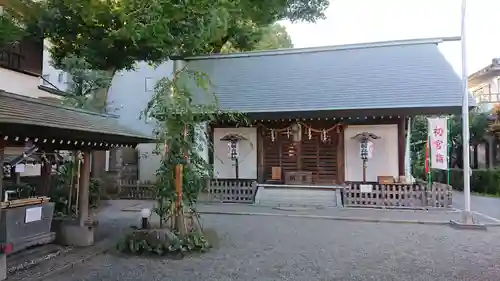母智丘神社の本殿・本堂