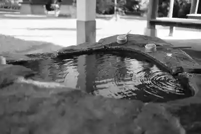 聖神社の手水舎