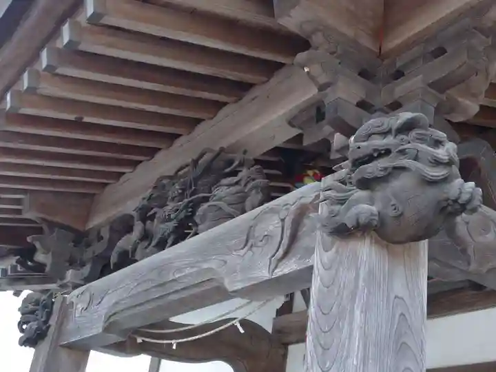 新町八幡神社の芸術
