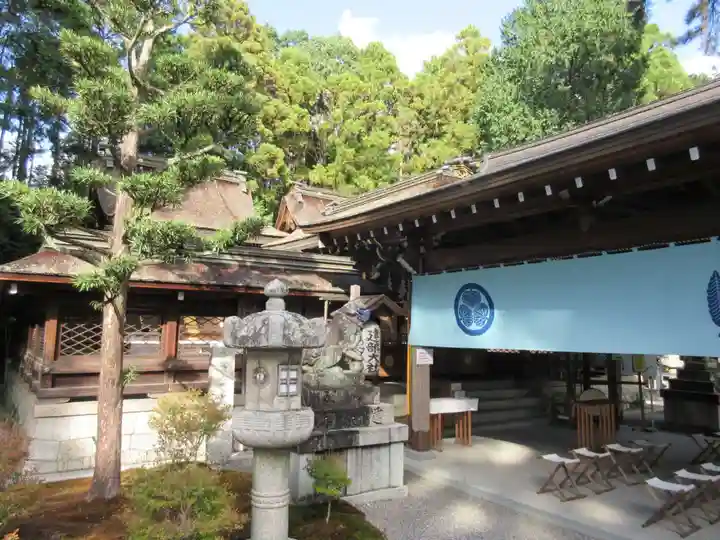 建部大社の本殿・本堂