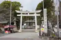 針綱神社の鳥居