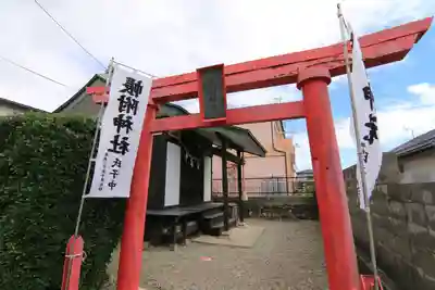 帳附神社の鳥居