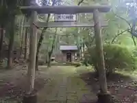 浅川神社の鳥居