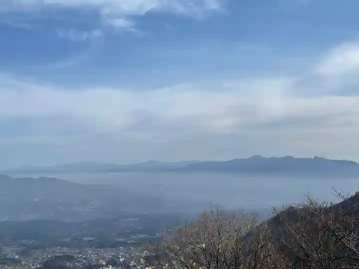 榛名神社の景色