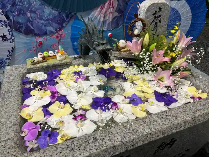 札幌諏訪神社の手水舎