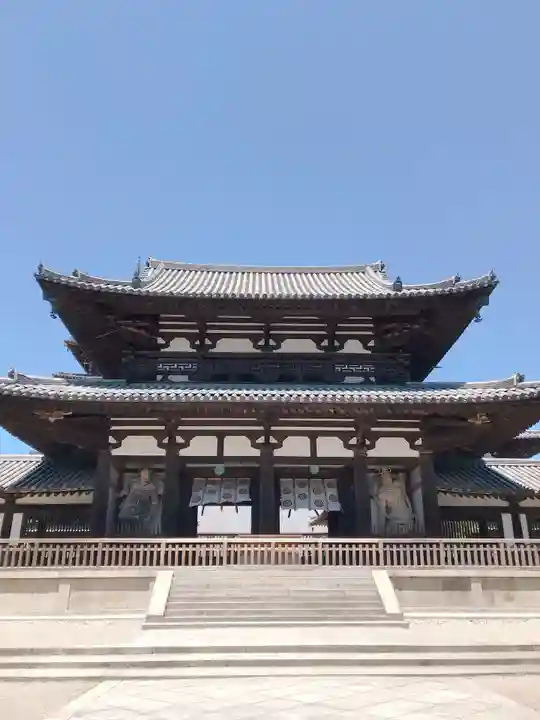 法隆寺の山門・神門