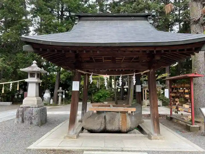 甲斐國一宮 浅間神社の手水舎