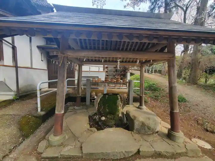 珊瑚寺の手水舎