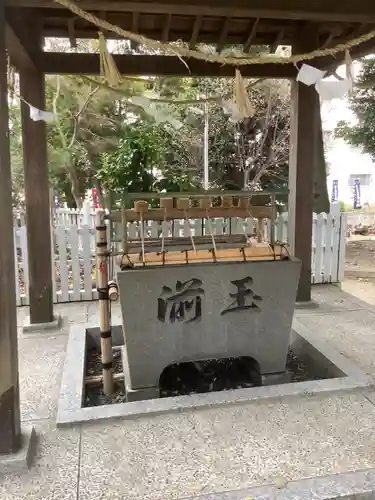 七所神社の手水舎
