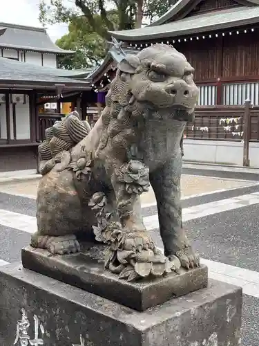 松原神社の狛犬