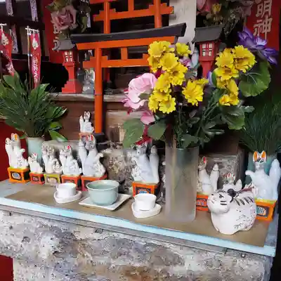 開徳稲荷神社の狛犬