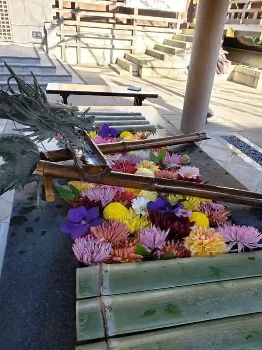 熊野神社の手水舎