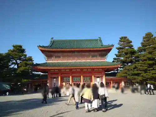 平安神宮の山門