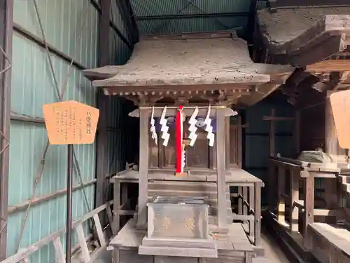 諏訪神社の末社・摂社