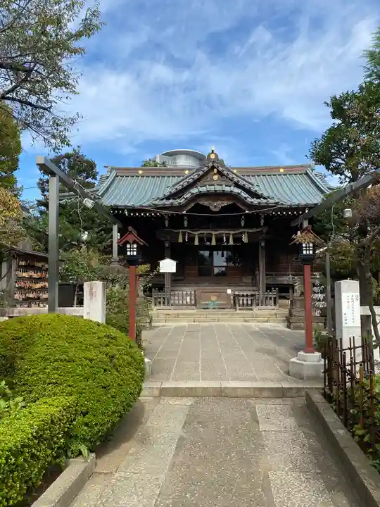 白山神社の本殿・本堂