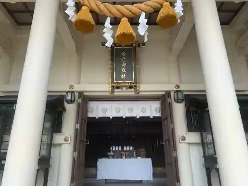 岩崎御嶽社の本殿・本堂