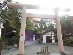 比布神社の鳥居