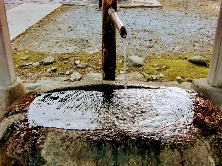 宝積寺の手水舎