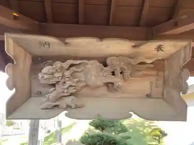 中札内神社の芸術