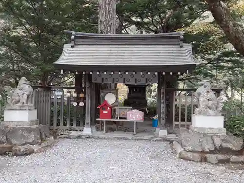 穂高神社奥宮(長野県)