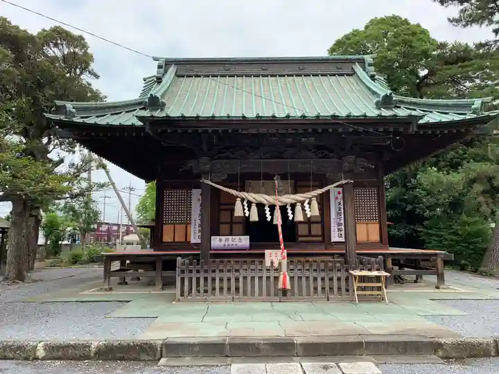 菖蒲神社の本殿・本堂