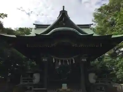 白旗神社の本殿・本堂