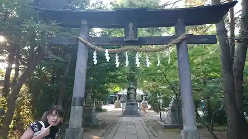 春日部八幡神社の鳥居