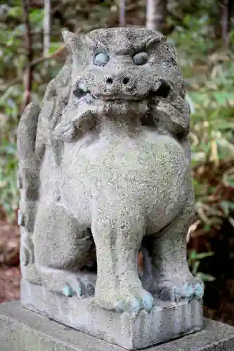 豊富八幡神社の狛犬