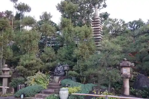 常性寺の庭園