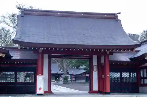 北海道護國神社の山門・神門