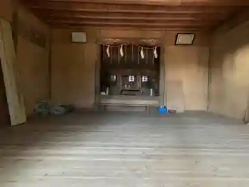 北上神社の本殿・本堂