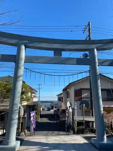 走水神社の鳥居