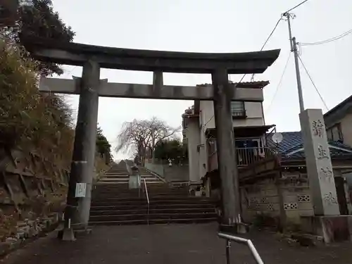 蒲生神社の鳥居