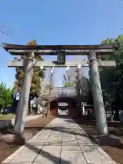 赤塚諏訪神社の鳥居