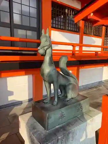 福徳稲荷神社の狛犬