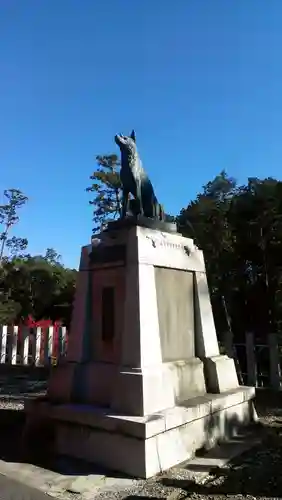 矢奈比賣神社（見付天神）の狛犬