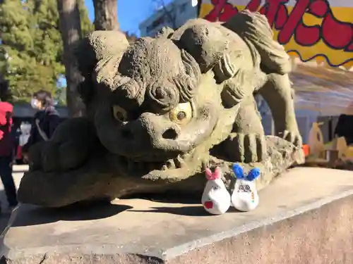 田無神社の狛犬