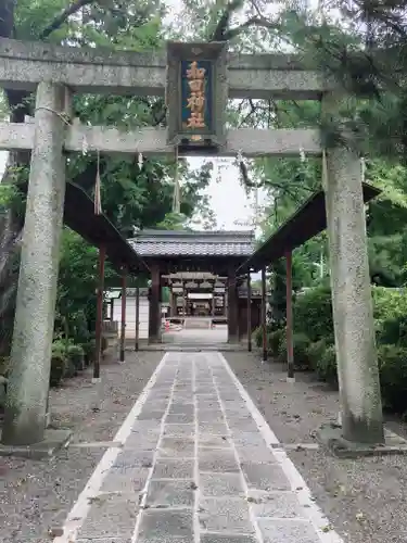 和田神社の鳥居