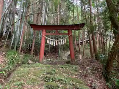 金鑄神社の鳥居