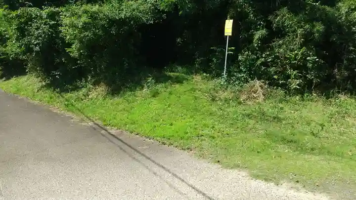 久来石神社の周辺