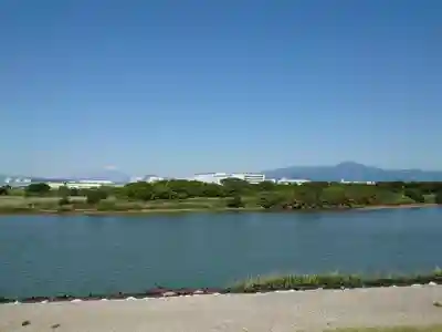 一之宮不動堂の景色