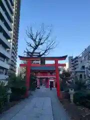 成子天神社の鳥居