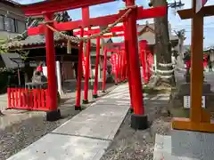 於菊稲荷神社の鳥居