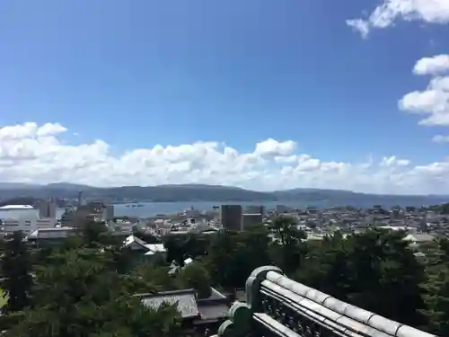 松江神社の景色